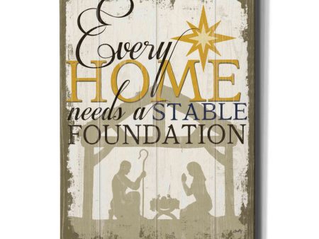 Stable Foundation  by Misty Michelle, Canvas Wall Art For Sale