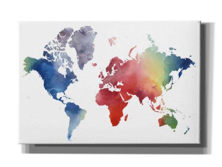 Rainbow World  by Grace Popp Canvas Wall Art Supply