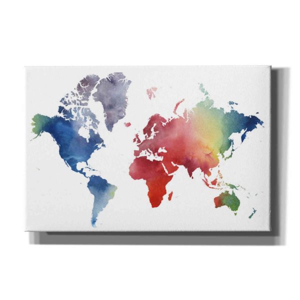 Rainbow World  by Grace Popp Canvas Wall Art Supply