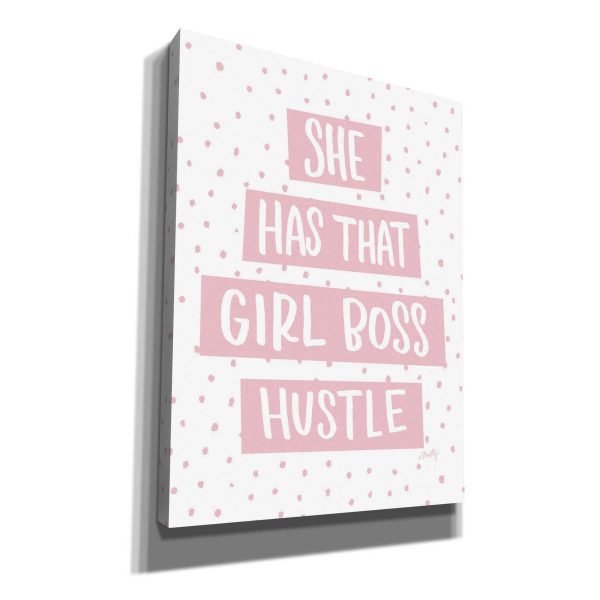 She Has that Girl Boss Hustle  by Misty Michelle, Canvas Wall Art Online Sale