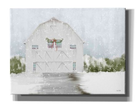 Christmas Barn  by House Fenway, Canvas Wall Art on Sale