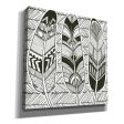 Geo Feathers II Zentangle  by Sara Zieve Miller, Canvas Wall Art Discount