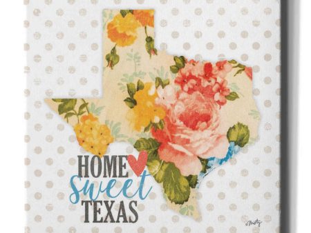 Home Sweet Texas Floral  by Misty Michelle, Canvas Wall Art Supply