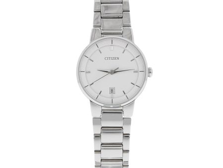 Reloj Citizen para dama en acero inoxidable. Discount