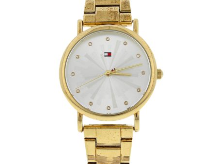 Reloj Tommy Hilfiger en acero chapa. Online Sale