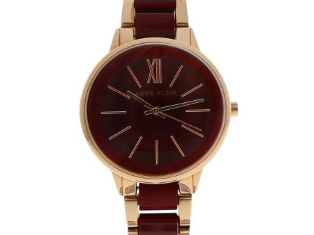 Reloj Anne Klein para dama en acero chapa vistas acrílico. Online