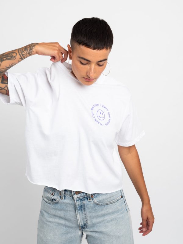 BLM - Dismantle Crop Tee Fashion