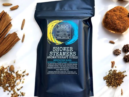 Shower Steamers  Meditation (Patchouli, Ylang Ylang, Sandalwood) on Sale