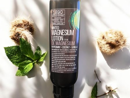 “Magnesium Body Lotion  - {Minted) Peppermin+Coconut+Vanilla 6oz Hot on Sale