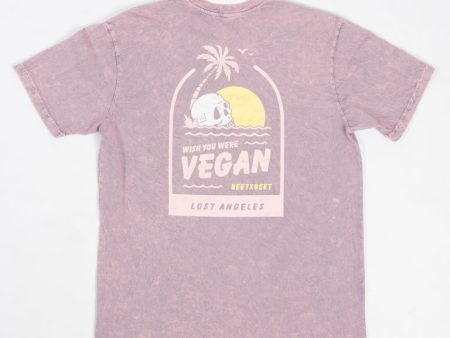 Wish You Were Vegan Unisex Tee Fashion