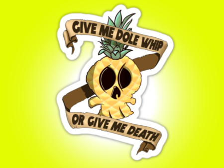 TropicGoth Dole Whip Sticker - 3  on Sale