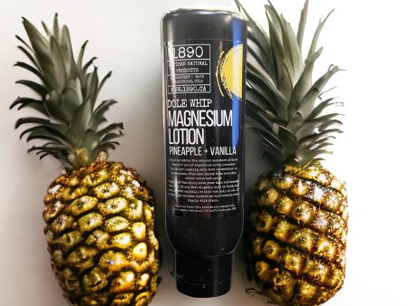 “Magnesium Body Lotion  - {Dole Whip) Pineapple + Vanilla Ice Cream 6oz For Discount