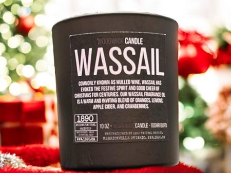 Wassail  Soy Candle (Ornage + Lemon + Apple Cider + Cranberries) Sale