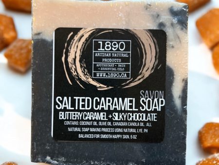 Salted Caramel Soap (Buttery Caramel + Silky Chocolate) Sale