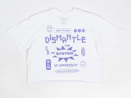 BLM - Dismantle Crop Tee Fashion