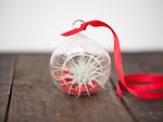 Wholesale: Mini  Snowflake  Ornament with Tillandsia Tectorum Air Plant on Sale