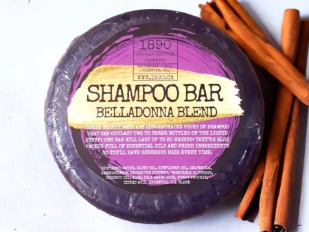 “Belladonna” Solid Shampoo Bar (Cinnamon + Vanilla) Online Hot Sale