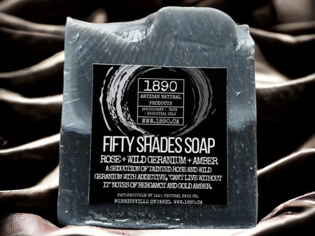 “Fifty Shades Soap  Soap {Rose + Geranium + Amber} For Discount