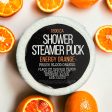 “Shower Steamer Puck  (Energy Orange) on Sale