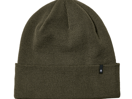 District Beanie II - Dark Olive Online Hot Sale