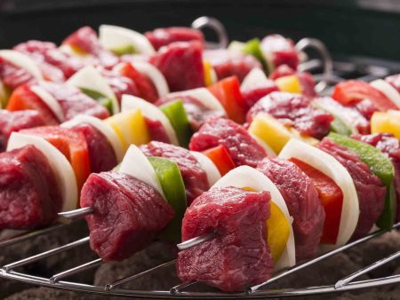 Bison Steak Kabobs Hot on Sale