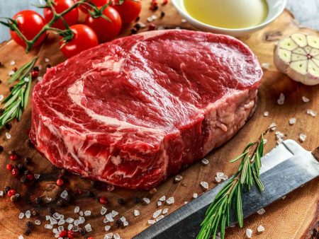 Non-Aged Bison Ribeye Steak Hot on Sale