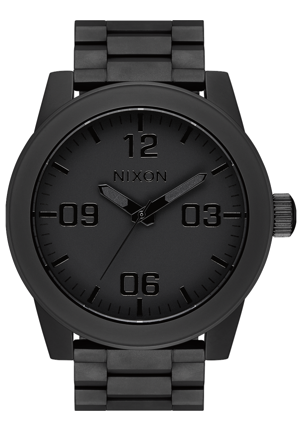 Corporal Stainless Steel - All Matte Black Polished Black Fashion