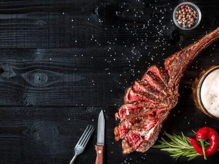 Rocky Mountain Elk Tomahawk Steak on Sale