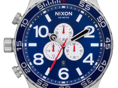 51-30 Chrono WSL - Navy Sunray   Silver Discount